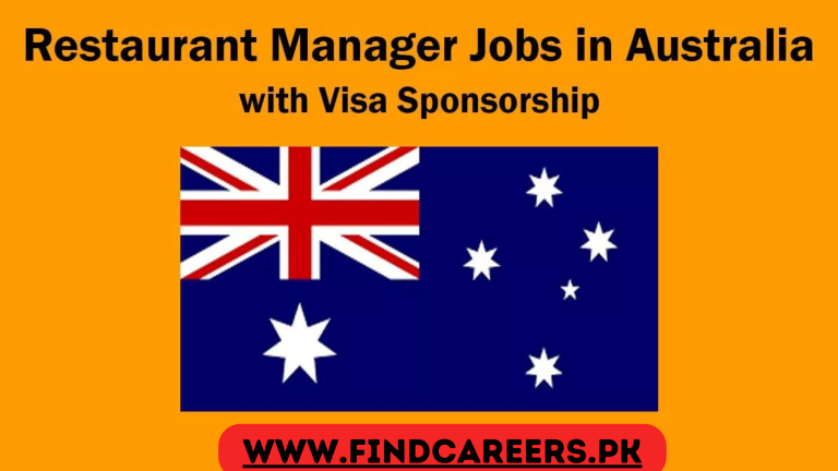 Restaurant Manager Jobs in Australia with Visa Sponsorship
