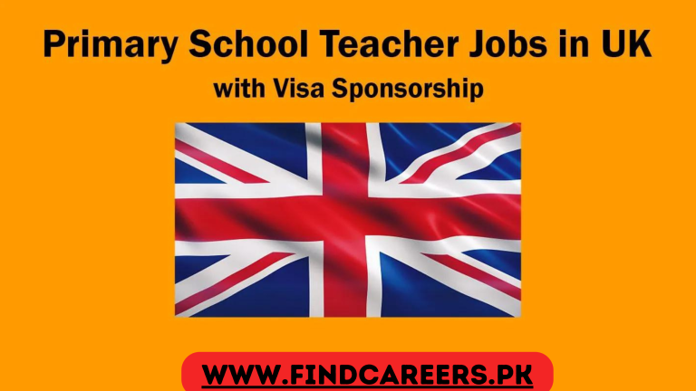 Primary School Teacher Jobs in UK with Visa Sponsorship