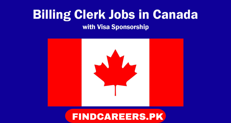 Billing Clerk Jobs in Canada with Visa Sponsorship