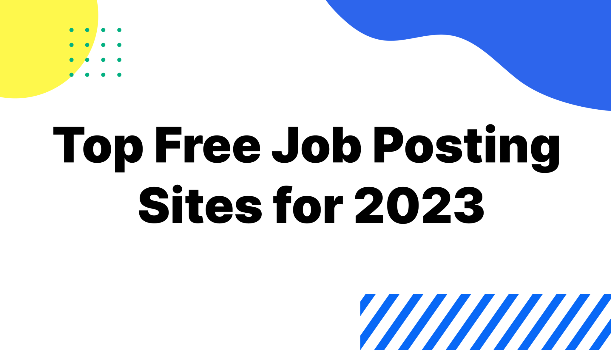 where can I post jobs for free in the USA